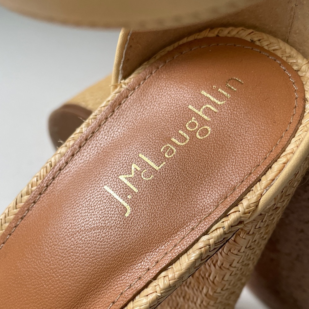 J McLaughlin Raffia Textured Sandals - Picture 8 of 8